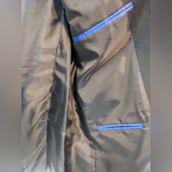 Kenneth Cole Reaction, 2-button Sport Coat, 42R, Black - Picture 5 of 7